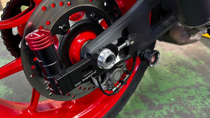 AELLA Titanium Rear Wheel Axle Nut for Ducati Scrambler, Monster 937/797/795/696/695/400, ST3, Sport Classics, Multistrada V2, Hyper 698 Mono