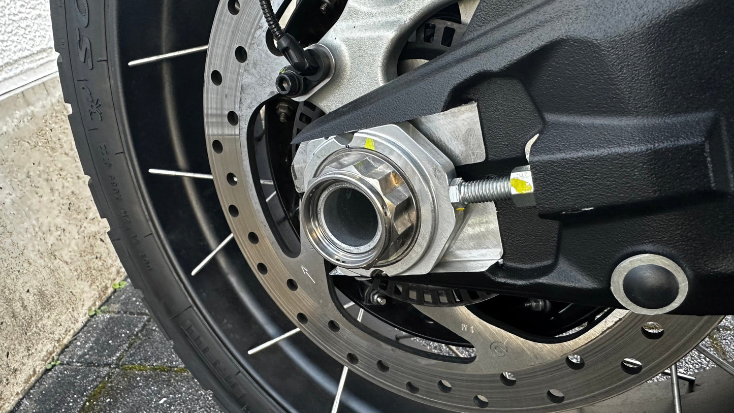 AELLA Titanium Rear Wheel Axle Nut for Ducati Scrambler, Monster 937/797/795/696/695/400, ST3, Sport Classics, Multistrada V2, Hyper 698 Mono