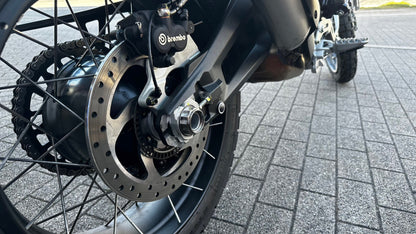 AELLA Titanium Rear Wheel Axle Nut for Ducati Scrambler, Monster 937/797/795/696/695/400, ST3, Sport Classics, Multistrada V2, Hyper 698 Mono