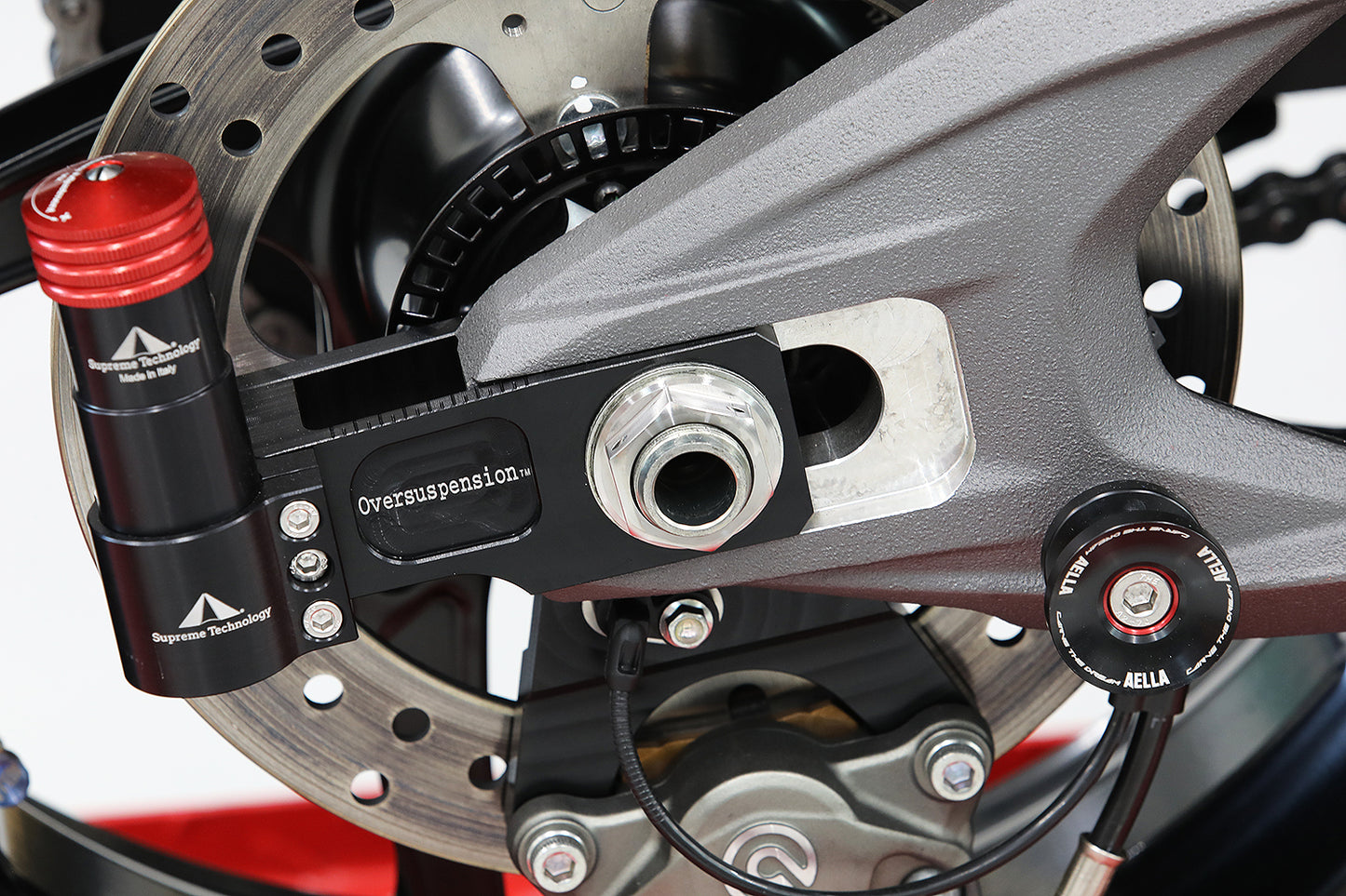 AELLA Titanium Rear Wheel Axle Nut for the Ducati Panigale / Streetfighter V4 (2025+)