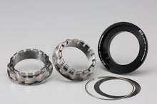 AELLA Large Hub Two Titanium Nuts & Aluminum Taper Cone Set (Rear Axle)