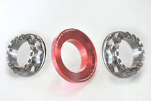 AELLA 12 Point Small Hub Titanium Nut 1 Each On Right And Left & Aluminum Taper Cone Set (Rear Axle)