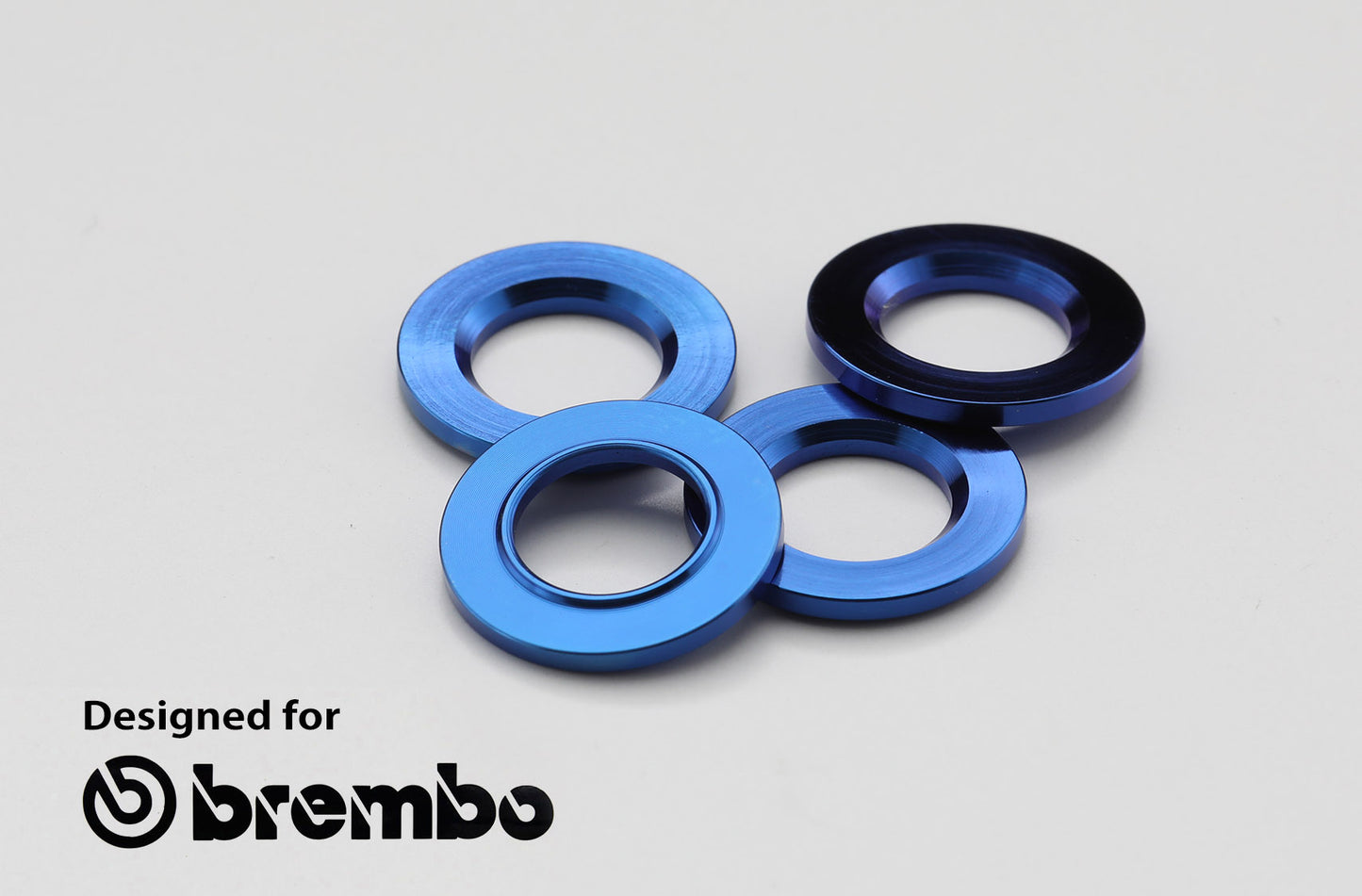 AELLA Titanium Brake Caliper Mounting Washers For Brembo Radial Calipers