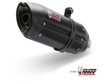 MIVV 2 Slip-on, Suono Black, Standard Exhaust For Triumph Speed Triple 1050 2011-2015