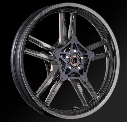 BST AV TEK 10 Spoke Carbon Fiber Front Wheel for the BMW R NineT (13-16) - 17 x 3.5
