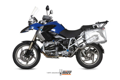 MIVV Slip-on, Speed Edge Stainless Steel, Standard Exhaust For BMW R 1200 GS / Adventure 2004-2007