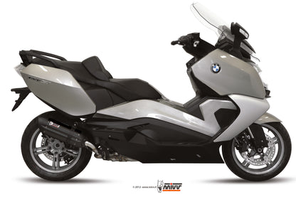 MIVV Slip-on, Suono Black, Standard Exhaust For BMW C 600 Sport/C 650 GT 2012-2015