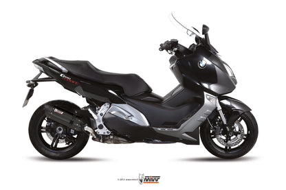 MIVV Slip-on, Suono Black, Standard Exhaust For BMW C 600 Sport/C 650 GT 2012-2015