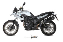 MIVV Slip-on, Speed Edge Black, Standard Exhaust For BMW F 700 GS 2012-2017