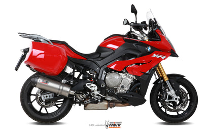 MIVV Slip-on, Oval Titan, Standard Exhaust For BMW S 1000 XR 2015-2019