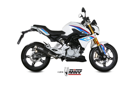 MIVV Full System 1X1, GPpro Carbon, Standard Exhaust For BMW G310 R 2018-2021
