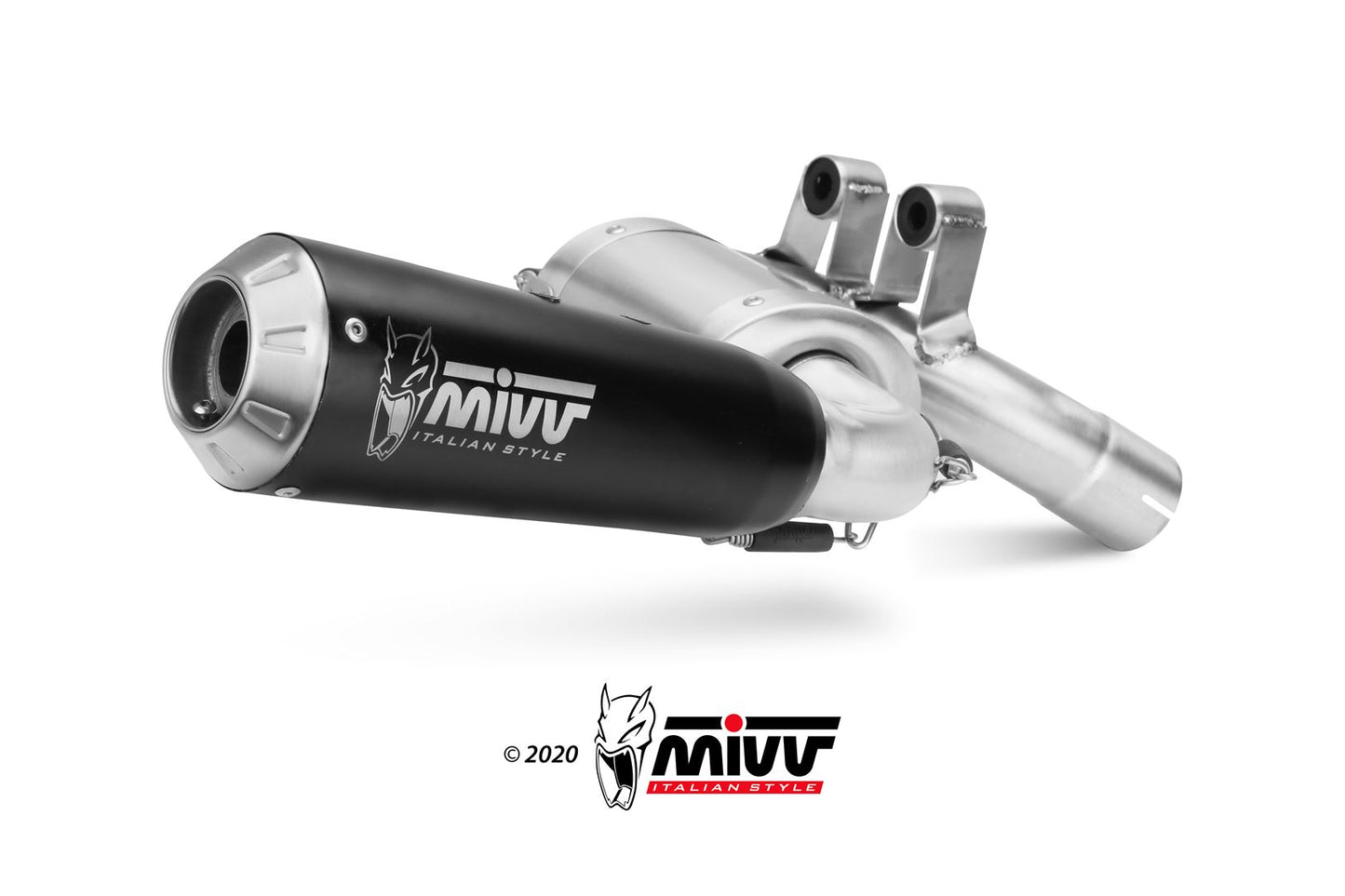 MIVV Slip-on, X-M1 Black, Standard Exhaust For BMW F 900 XR 2020-2021