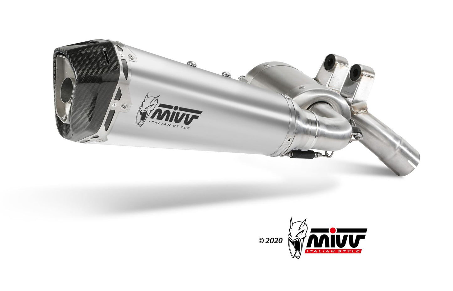 MIVV Slip-on, Delta Race Stainless Steel, Standard Exhaust For BMW F 900 XR 2020-2021