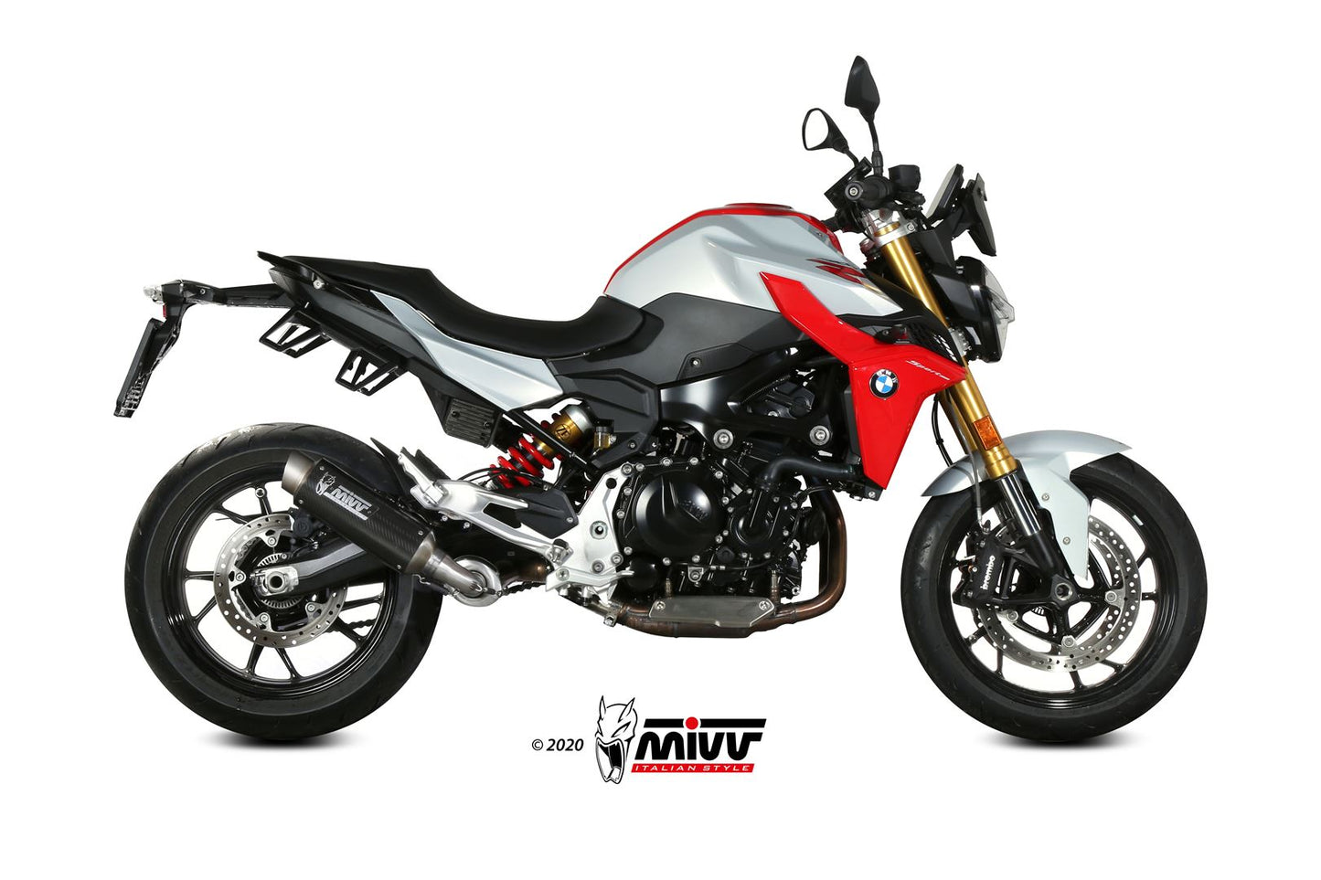 MIVV Slip-on, GPpro Carbon, Standard Exhaust For BMW F 900 R 2020-2021