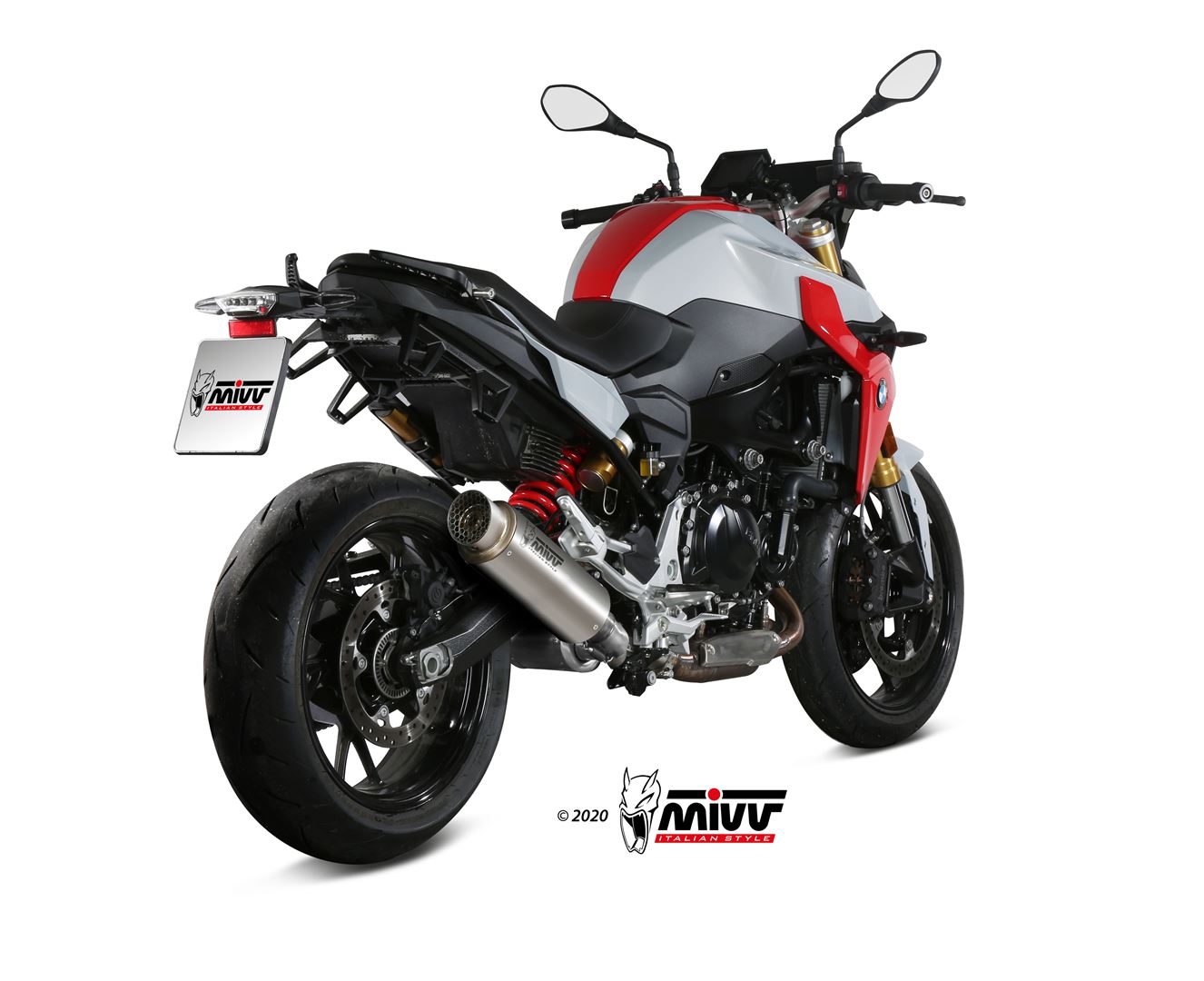 MIVV Slip-on, GPpro Titan, Standard Exhaust For BMW F 900 R 2020-2021