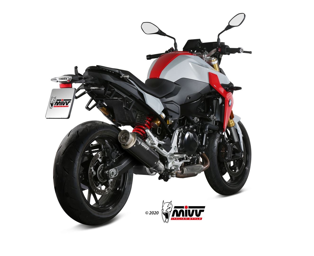 MIVV Slip-on, GPpro Black, Standard Exhaust For BMW F 900 R 2020-2021