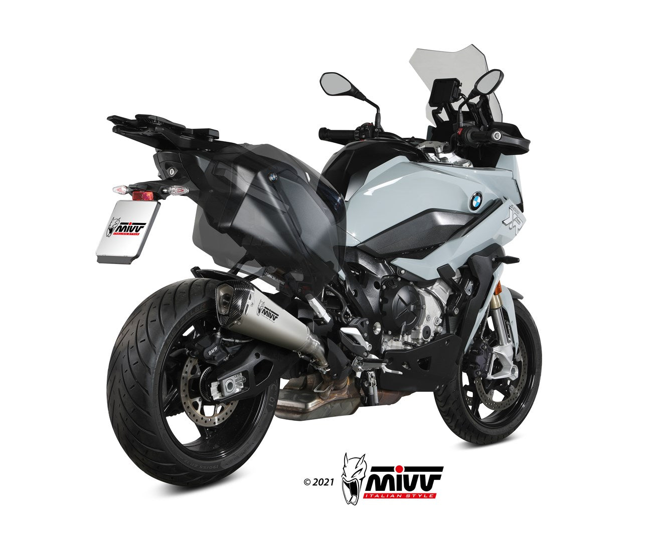 MIVV Slip-on, Delta Race Stainless Steel, Standard Exhaust For BMW S 1000 XR 2020-2021
