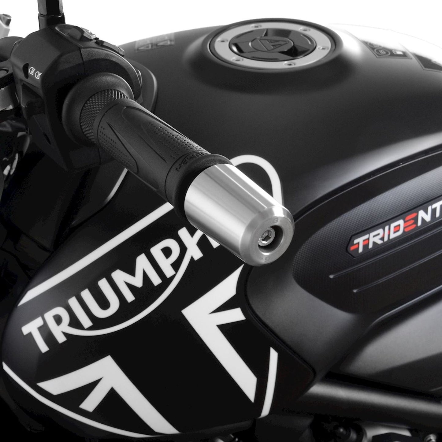 R&G Racing Stainless Bar Ends for the Triumph Trident 660/Speed Triple 1200 RS '21-'22 / Tiger Sport 660 '2022