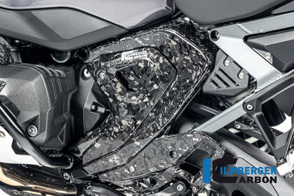 Ilmberger Carbon Triangular Frame Cover, Left BDC for the BMW R 1300 GS 2023