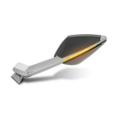 DB Race BLADE Mirrors With Indicators - Universal M8 Stem Mount