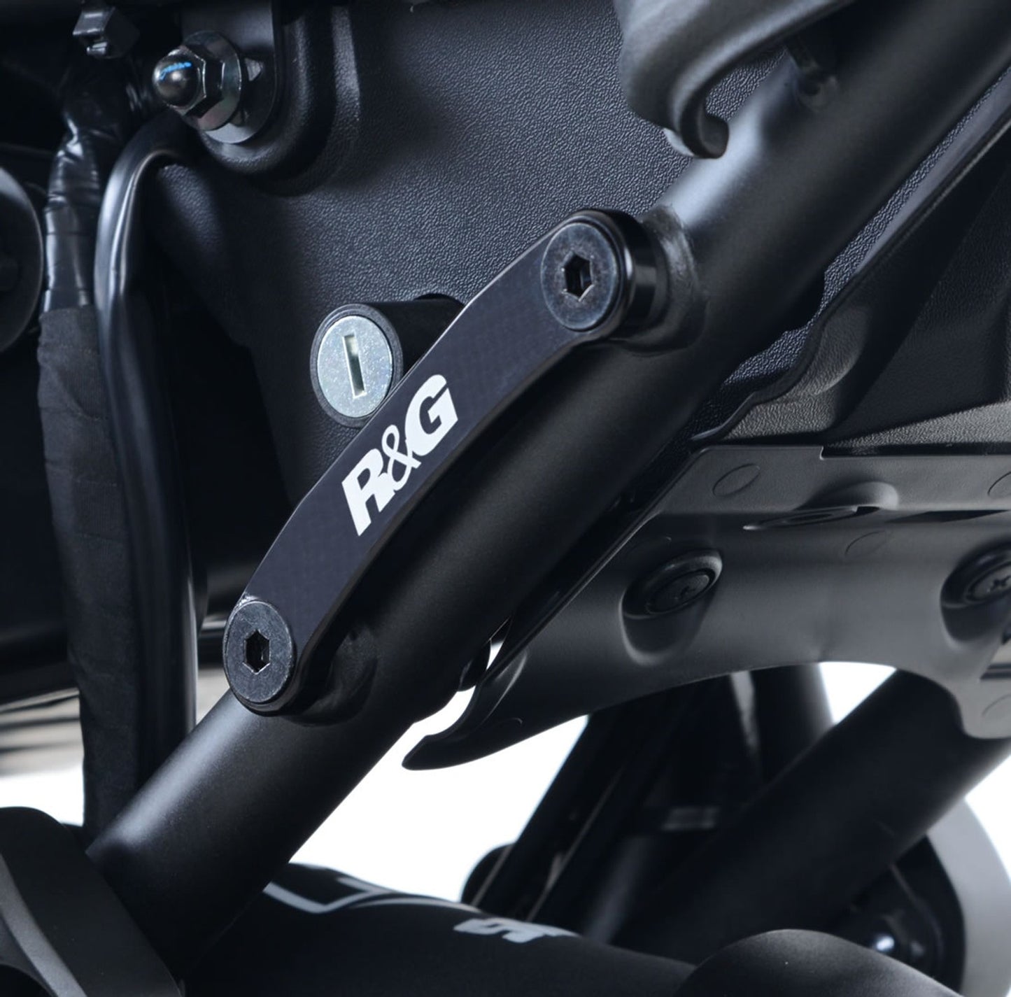 R&G Racing Rear Footrest Blanking Plate (Pair) for the Yamaha XSR700 '15-'22