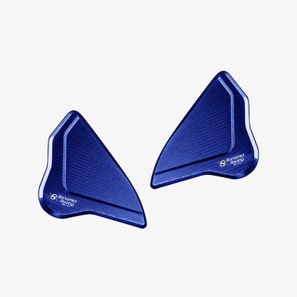 Bonamici Racing Aluminium Mirror Block-offs for the Yamaha YZF-R7