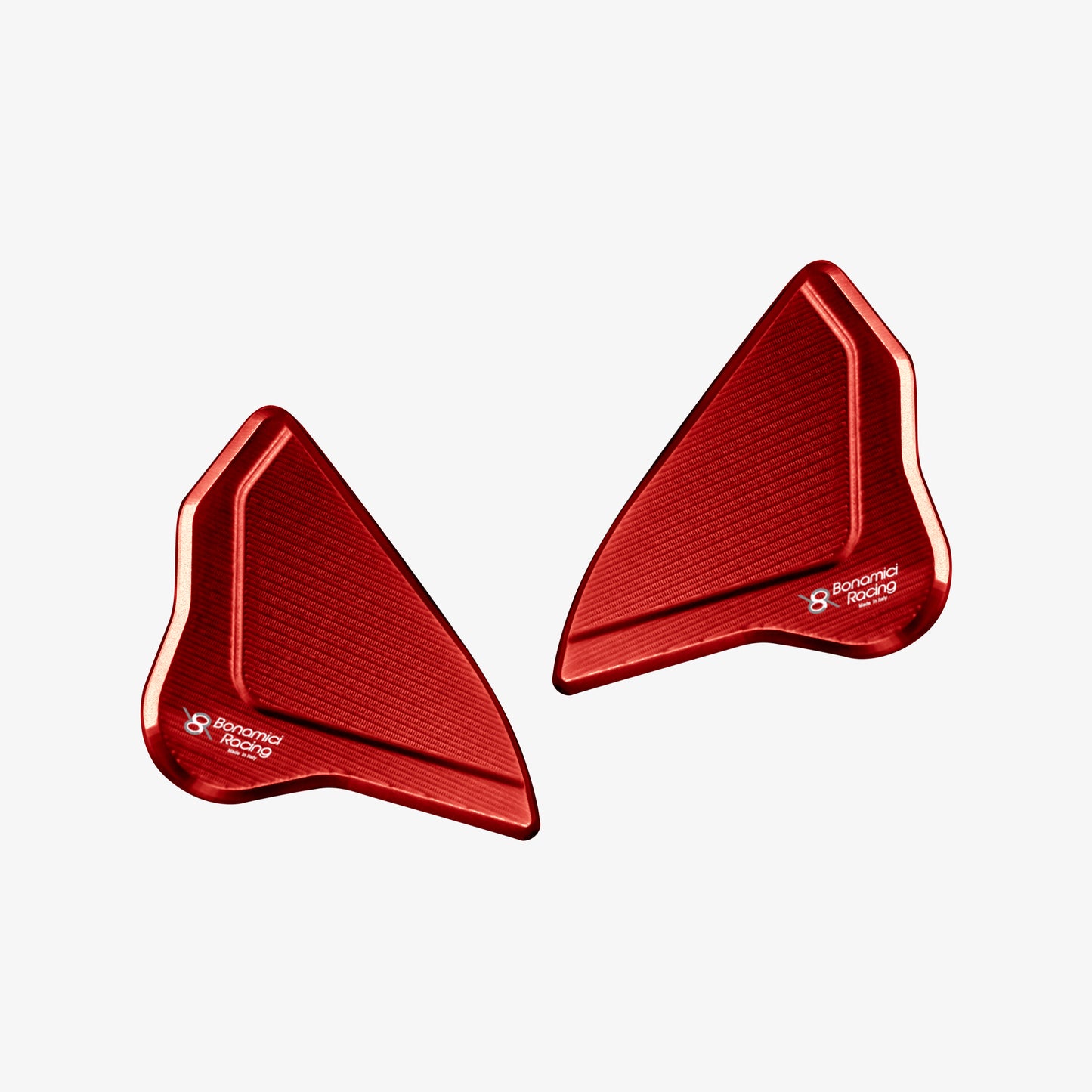 Bonamici Racing Aluminium Mirror Block-offs for the Yamaha YZF-R7