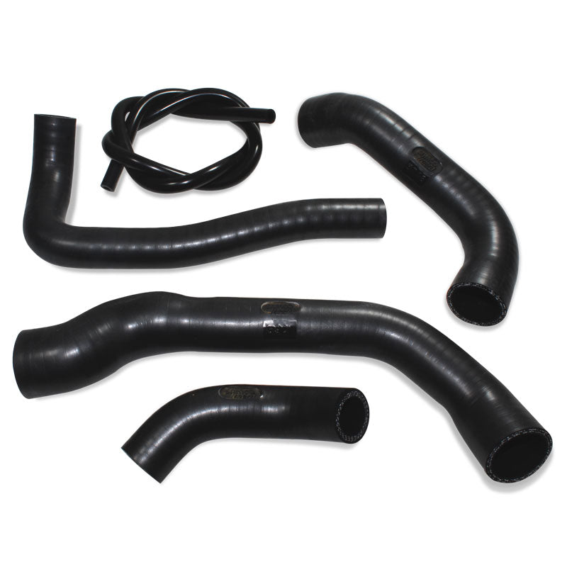 SamcoSport 5 Piece Silicone Coolant Hose Set For BMW K75 (85-96) - EXTERNAL CRANK HOSE