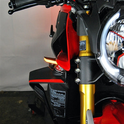 New Rage Cycles (NRC) MV Agusta Brutale / Rush 1000 Front Turn signal Kit