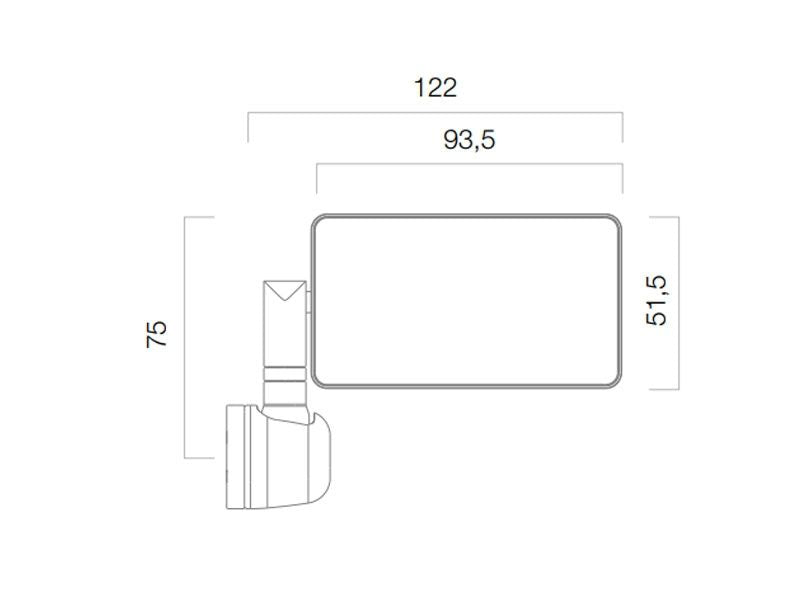 Rizoma Quantum Bar end Mirrors