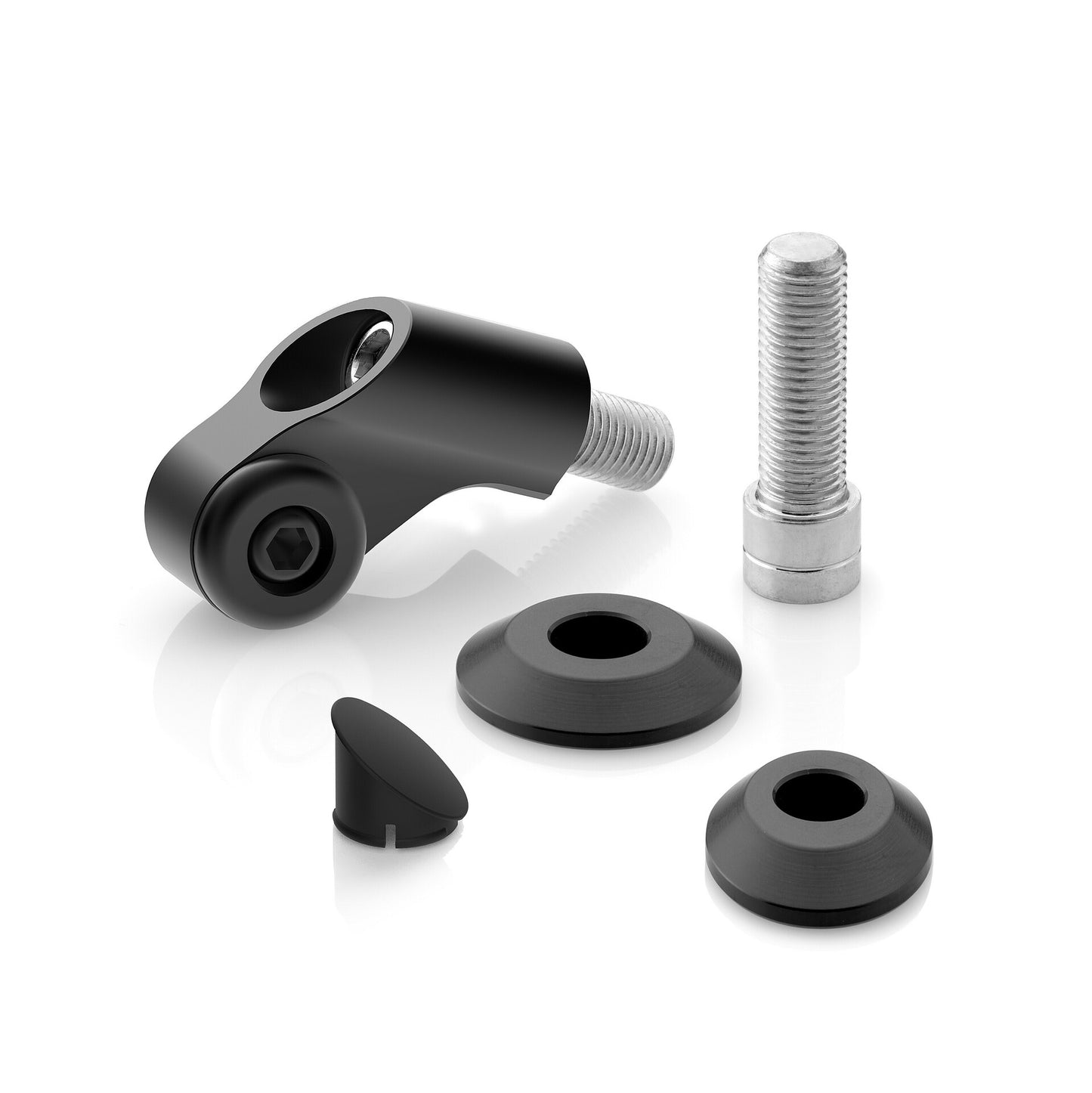 Rizoma Mirror Adapter for Ducati Multistrada V4 / 1200 / 1260 (2015+)