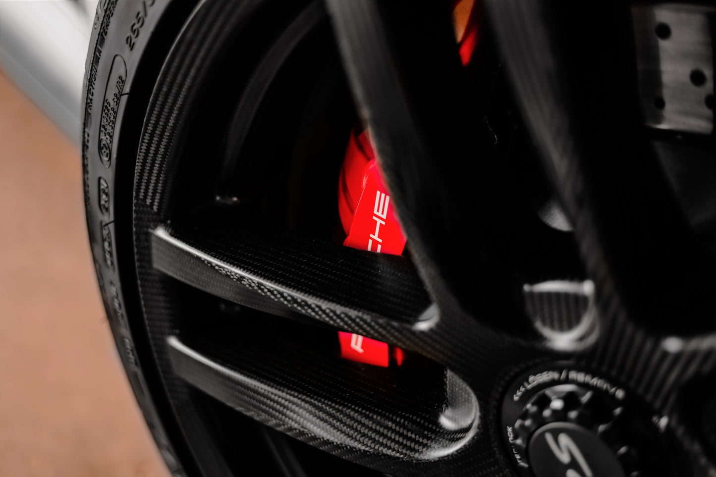 BST GT TEK 10 Spoke Carbon Fiber Wheel Set for the Porsche 991 GT3 / Touring (13-19) - 20 x 9.5 Front / 21 x 12 Rear