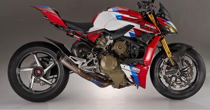 BST Star TEK Carbon Fiber Rear Wheel for the Ducati 1299 / 1199 / V4 /V2 Panigale, 1098 / 1198,  Streetfighter 1098/V4/V2, Supersport, Multistrada 1200, 1260, V4 Pikes Peak, Monster 1200, and Norton V4SV / V4CR  - 6.0 x 17