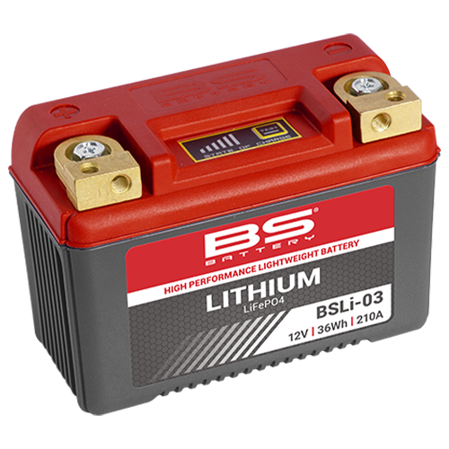 BS Battery BSLi-03 Lightweight Lithium Battery