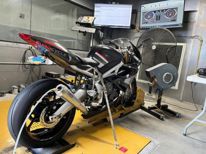 BT Moto (BrenTune) Stage 1+ Performance Calibration with Handheld Tuner for the Triumph Moto2 / 765 Street Triple '17-23 and Daytona '20-23