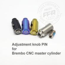 Proti Forged Titanium Adjuster Knob Pin for Brembo Billet Racing Master Cylinders (XR0)