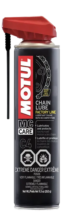 Motul C4 Factory Line Chain Lube (Racing) - Discontinued