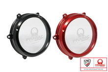 CNC Racing PRAMAC RACING LIMITED EDITION Clear Wet Clutch Cover for the Ducati Panigale / Streetfighter / Multistrada / Diavel V4 / S / Speciale