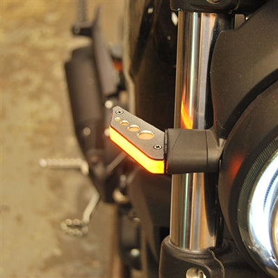 New Rage Cycles (NRC) Ducati Scrambler SIXTY2 / Cafe Racer / Desert Sled Front Turn Signals (Indicators)