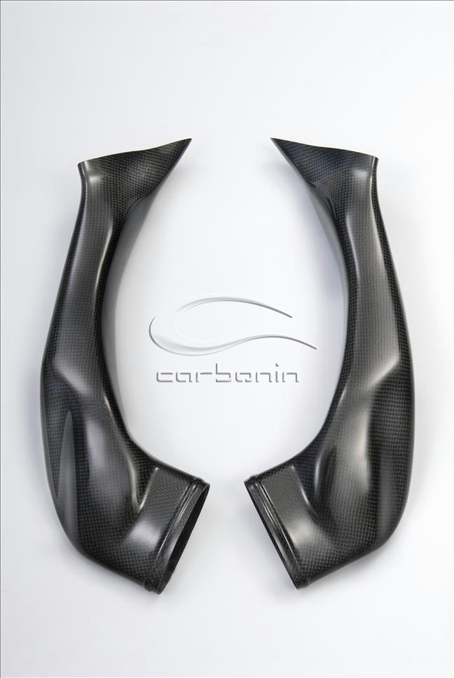 CARBONIN CARBON FIBER RACE AIRBOX INLET TUBES (2PCS) FOR HONDA CBR1000RR (2012-16)