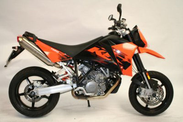 R&G Racing Crash Protectors - Classic Style for KTM 990 Super Duke '04-17, 950 Supermoto '04-15, KTM 990 SMR '12-14, 990 SMT / 990 Supermoto '08