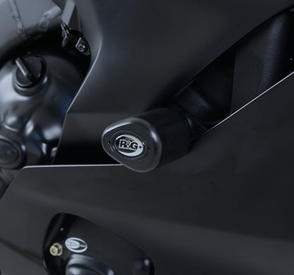 R&G Racing Crash Protectors - Aero Style for Yamaha YZF-R6 '16-19 (NON-DRILL KIT)
