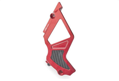 CNC Racing Front Sprocket Cover for Ducati With Carbon Inlay