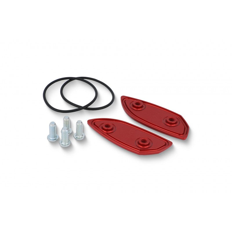 CNC Racing Mirror Block Offs for the Aprilia RSV4 RR / RF and RS 660