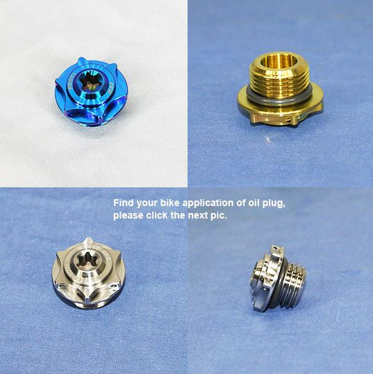 PROTI Titanium Oil Fill Plug for most Suzuki Models and Aprilia - M20x1.5