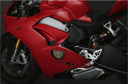 AELLA Riding Step Kit (Rearsets) for the Ducati Panigale V4 / S / R / SP (23-24)