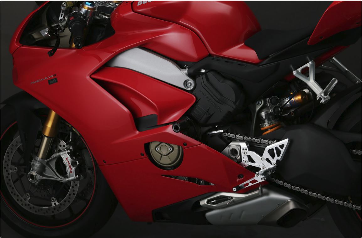 AELLA Riding Step Kit (Rearsets) for the Ducati Panigale V4 / S / Speciale / R / SP