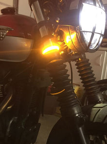 Motobox ForkerZ Slimline LED Flush Mount Fork Turn Indicators
