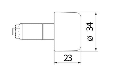 CNC Racing Type 1 'BOING' Universal Bar Ends