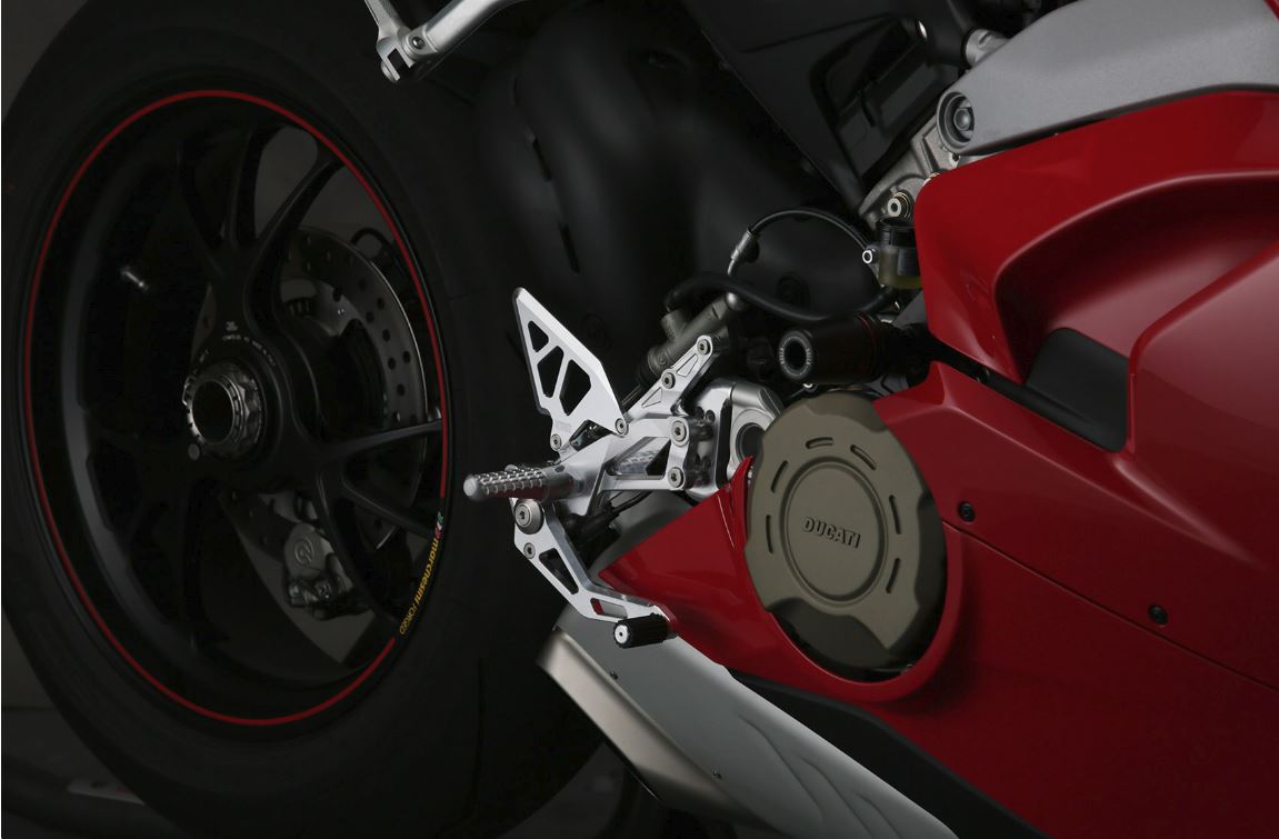 AELLA Riding Step Kit (Rearsets) for the Ducati Panigale V4 / S / Speciale / R / SP